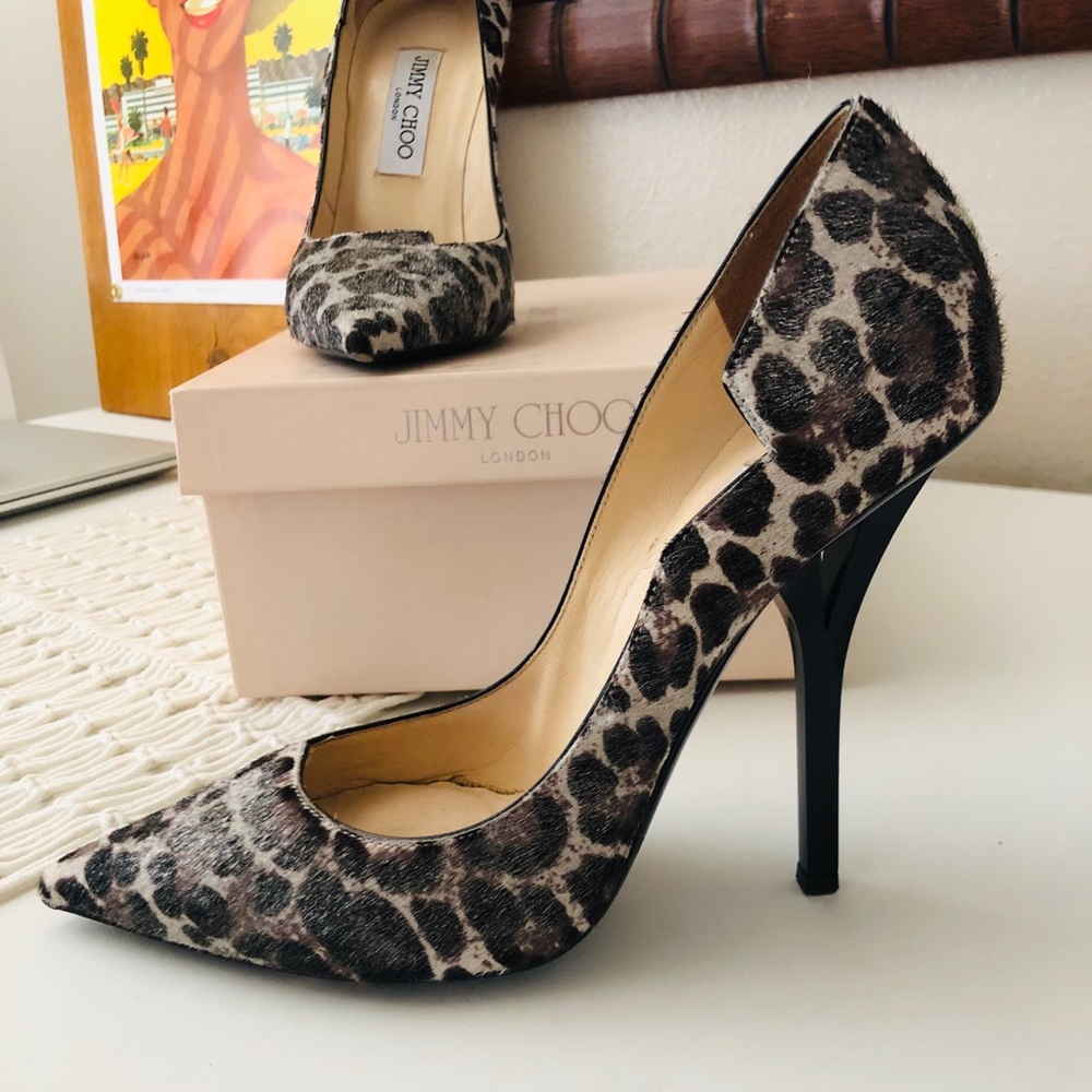 Jimmy Choo Fox hair stilettos 👠